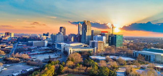 Raleigh Skyline, North Carolina